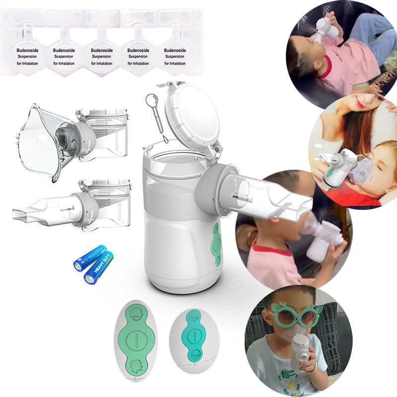 कोल्ड कफ होम नेब्युलाइज़र मशीन DC 5V पावर 3V बैटरी के साथ ≥0.25ml/Min
