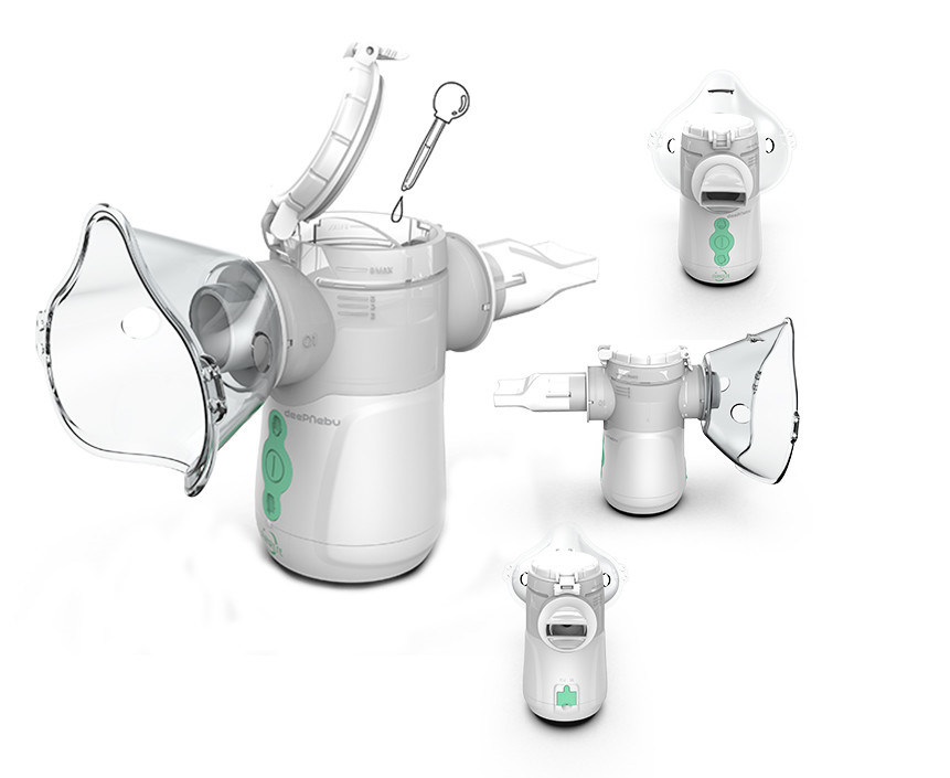 अस्थमा खांसी IPX4 पीपी एबीएस पीसी 3.06μm के लिए क्लिनिकल इफेक्ट मेडिसिन मेश नेब्युलाइज़र