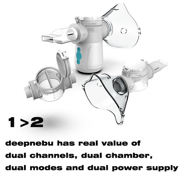 ≤40dB शोर स्तर और ≥0.3ml/मिनट परमाणुकरण दर के साथ 7 दिनों की बैटरी लाइफ नेब्युलाइज़र